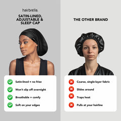 Hairbrella Satin-Lined Sleep Cap