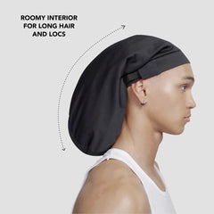 Hairbrella Satin-Lined Men's Sleep Cap