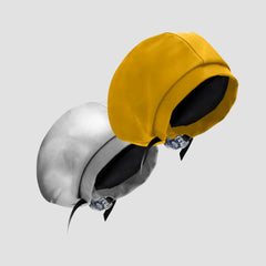 Hairbrella Satin-Lined Waterproof, Adjustable Kid's Swim Cap, Chrome Bundle (2)