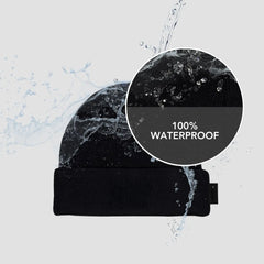 Satin-Lined, Waterproof, Cuffed Beanie
