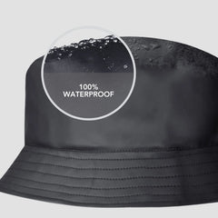 Satin-Lined, Waterproof Bucket Hat — Matte Edition