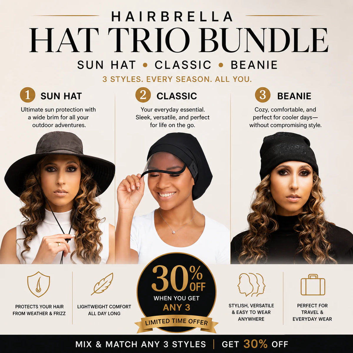 Mix & Match Hat Bundle – Get 30% Off Any 3