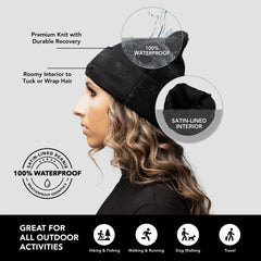 Bundle and Save: Satin-Lined, Waterproof, Cuffed Beanie
